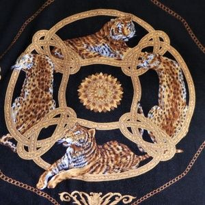 Brotex Tiger Chain Knot Cotton Pullover